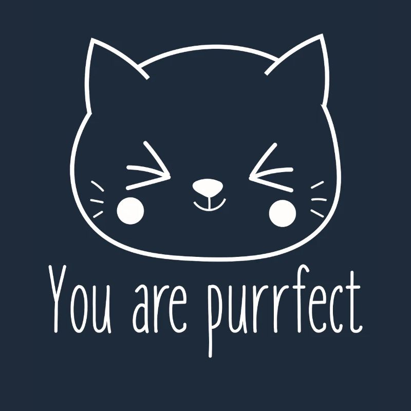 Du Bist Einfach Perfekt Katzenliebhaber
