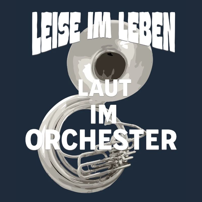 Sousaphon Silence dans la vie Bruyant dans l’orchestre
