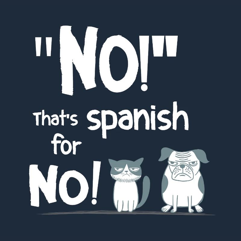 Non – espagnol pour Non ! Drôle d’expression animale