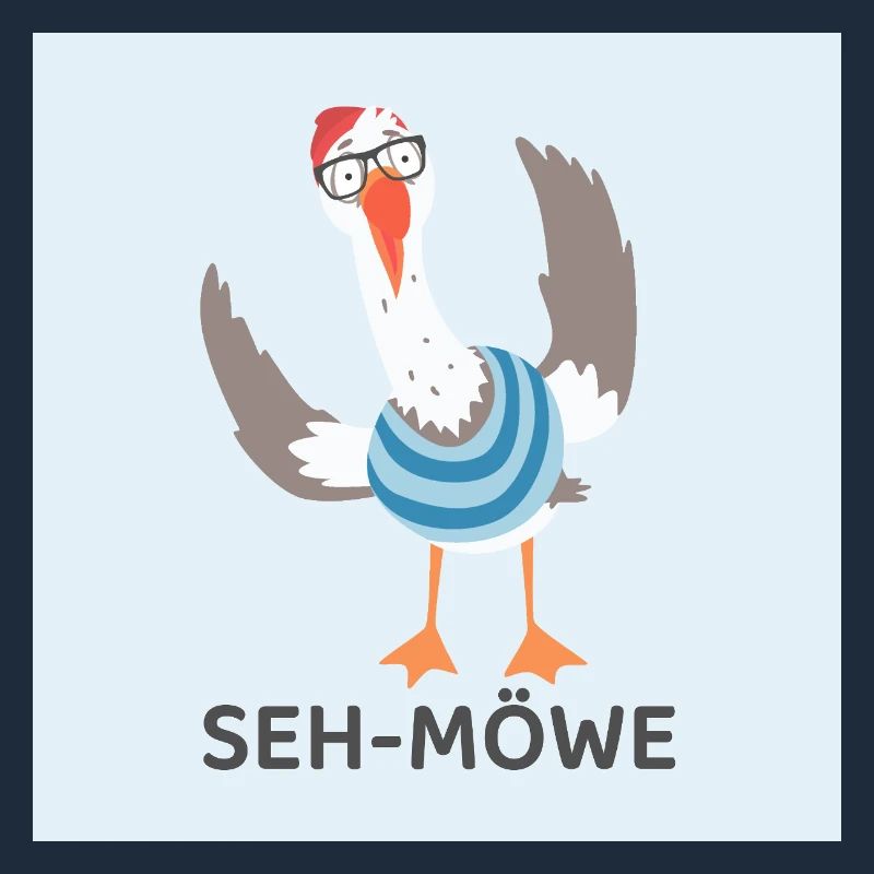 SEH-MÖWE – Mouette drôle
