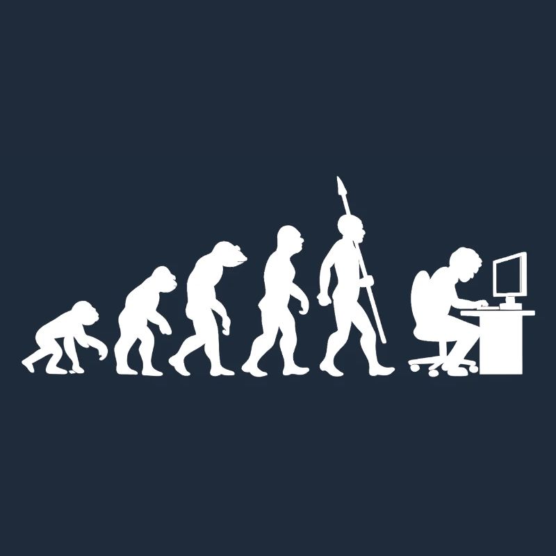 Computer PC Evolution Informatiker Programmierer