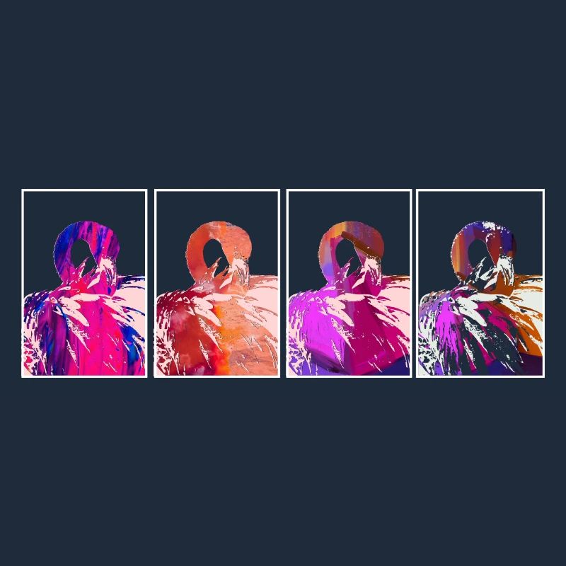 Flamants roses