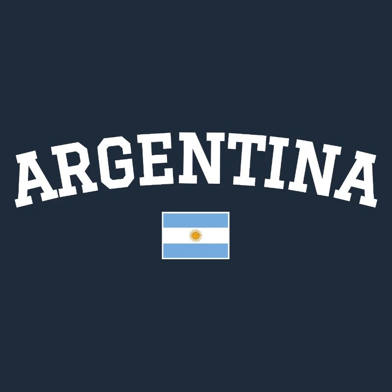 Drapeau argentin Dessin blanc