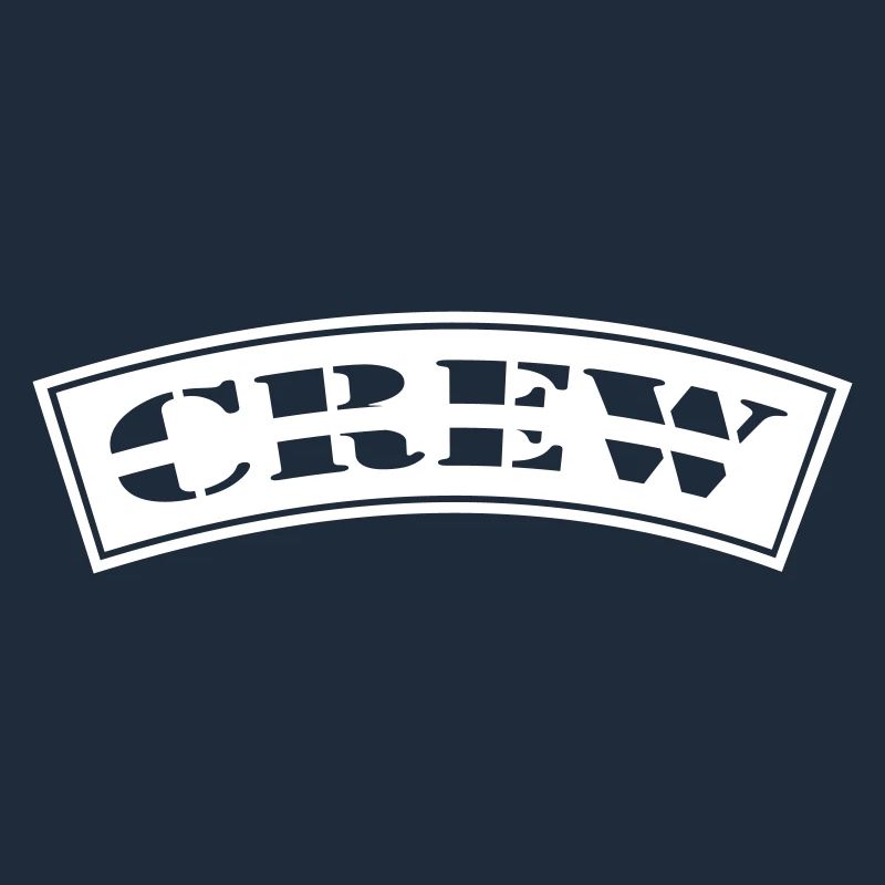 Crew Curved Design Patch