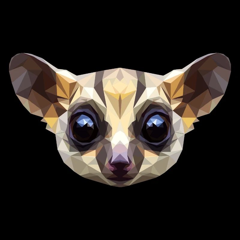 Galago Buisson Bébé Singe Galagos Singe Mignon Galago