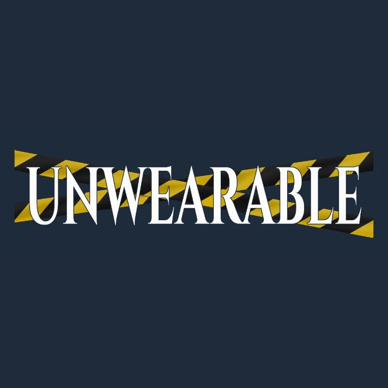 Unwearable – Statement Design with Warning Tape