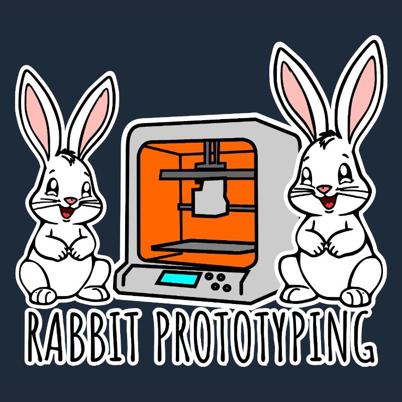 Prototypage de lapins - Impression de lapins avec une imprimante 3D