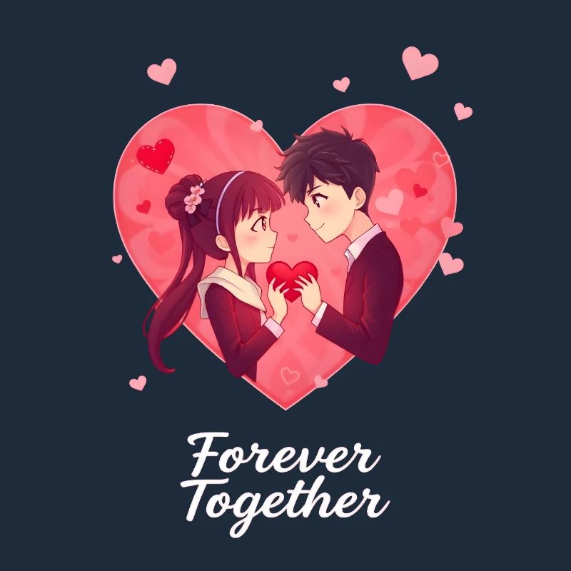 Conception d’anime pour la Saint-Valentin