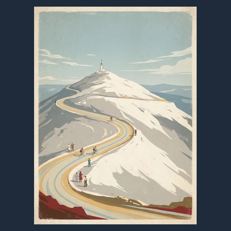 Ventoux Summit Road — Cycling Memory