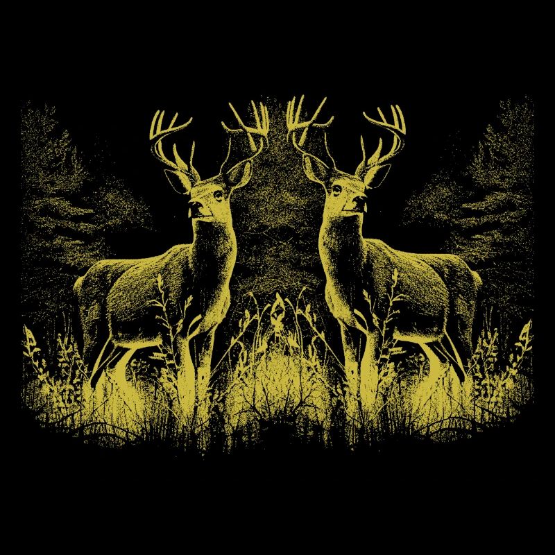 Hirsch Hirsche Wild Rotwild Rehbock