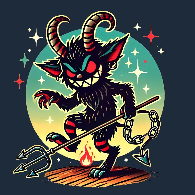 Krampusnacht Sei brav oder Vorsicht