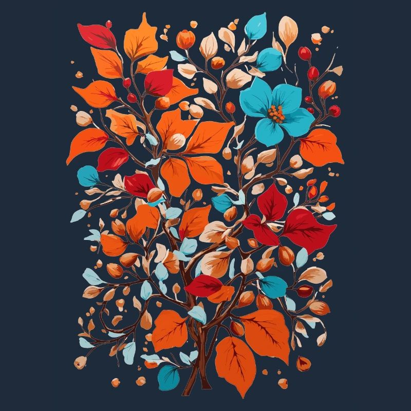 Flowers with nuts