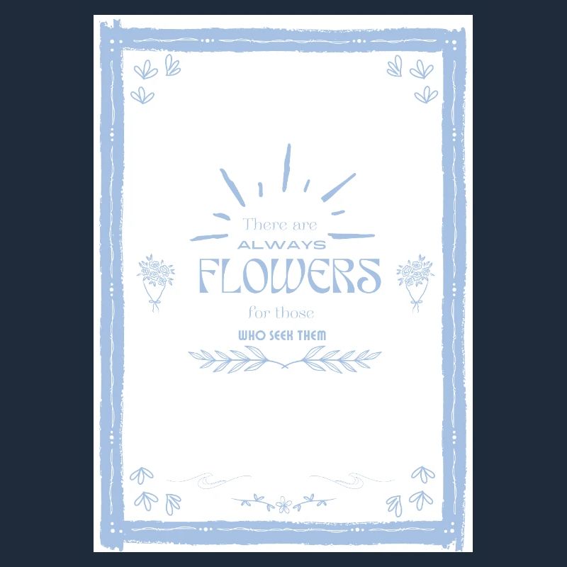 Citation de fleurs