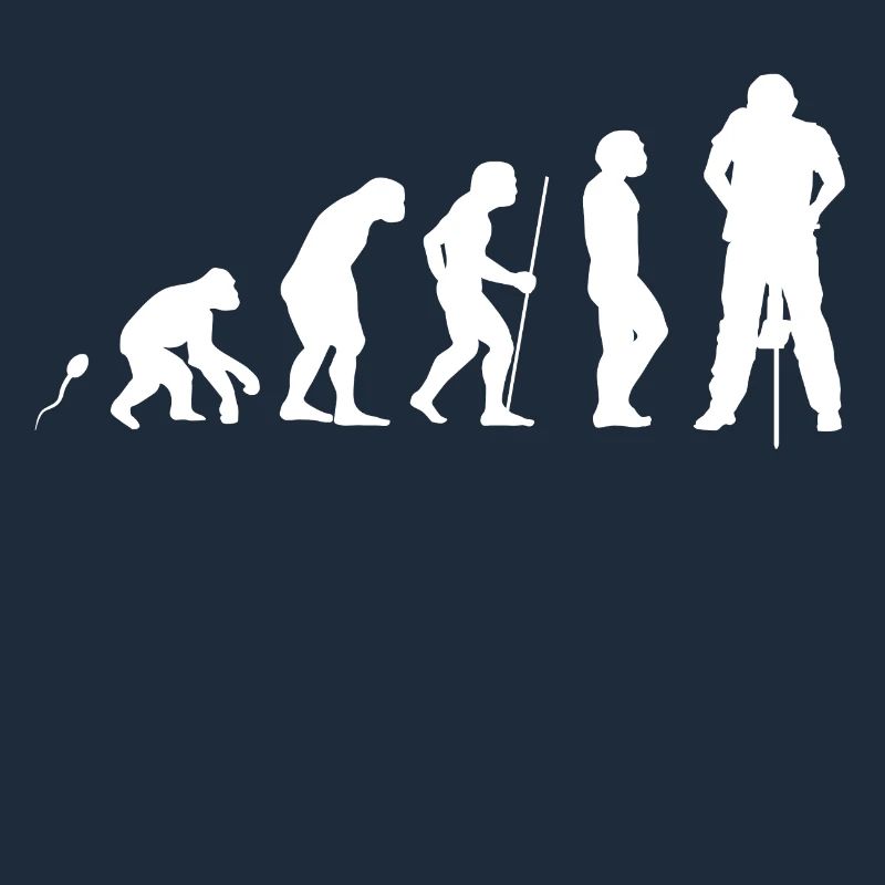 Presslufthammer Evolution Fun Shirt