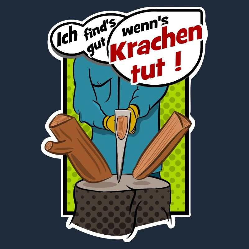 Holz hacken Axt Geschenk Idee