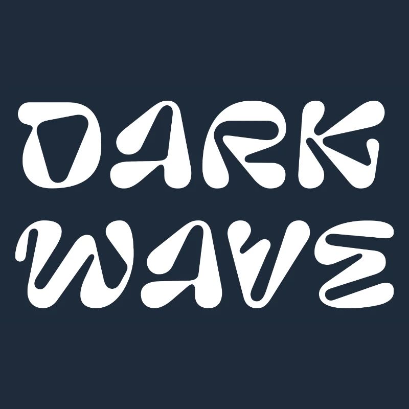Conception du logo Dark WAVE