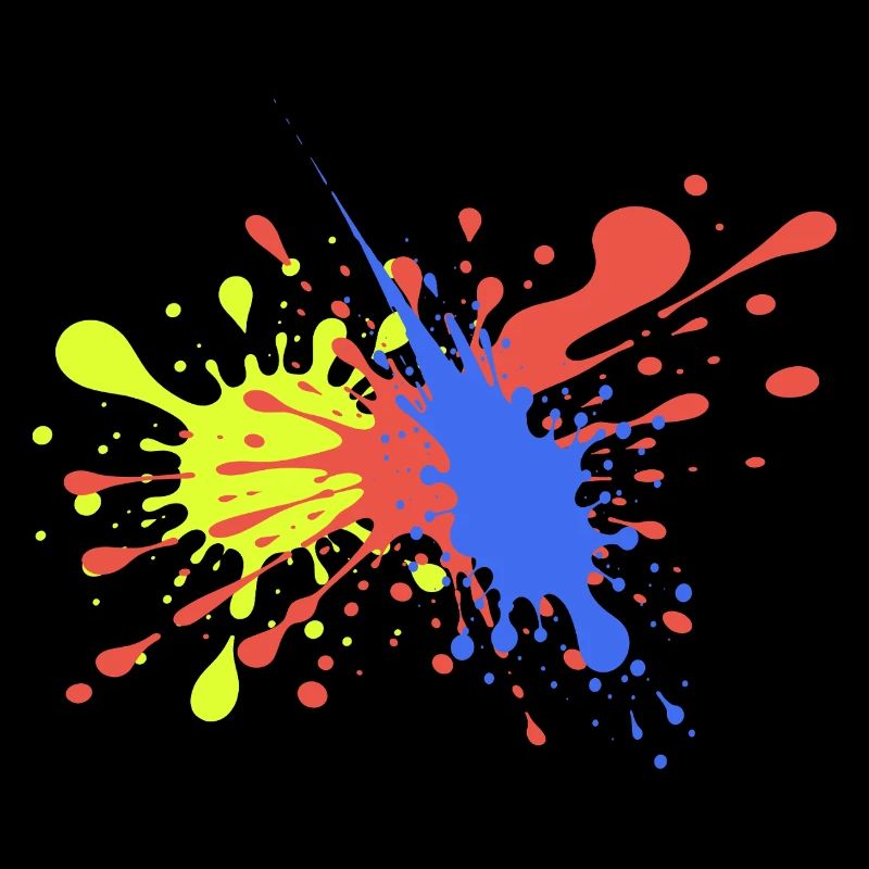 Colorful Splashes Geschenkidee lustig