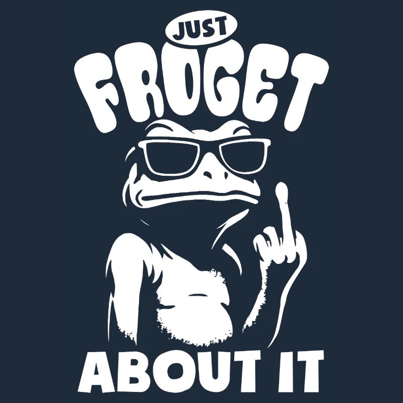 Frog Just froget about it - Frog Word Game
