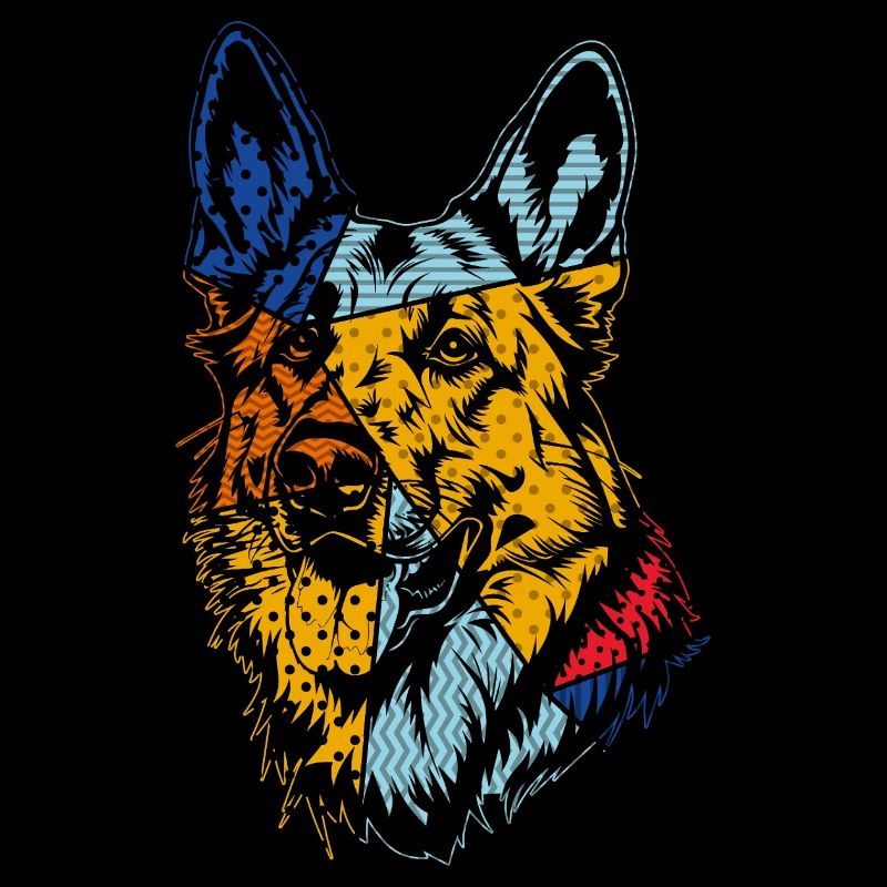 Hund Deutscher Schäferhund