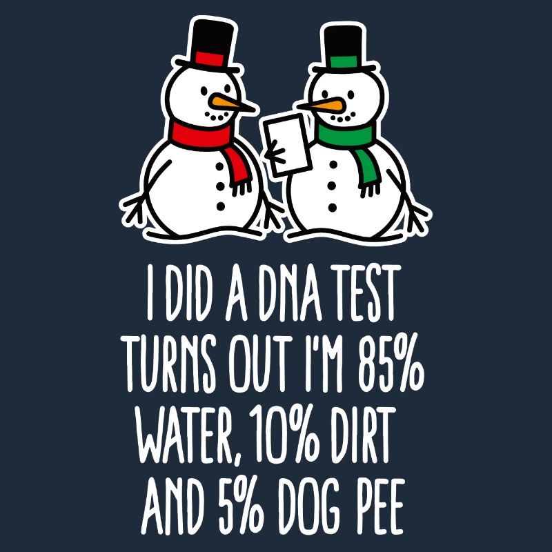 Test ADN de technicien de laboratoire ADN de Noël drôle