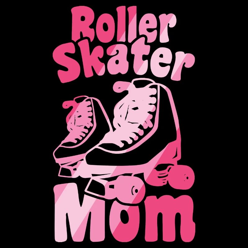 Rollschuhläufer Mama