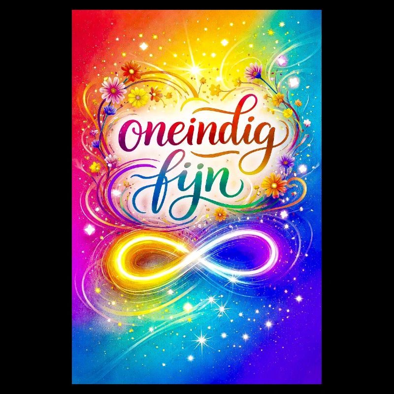 Unendlich feines farbenfrohes Design