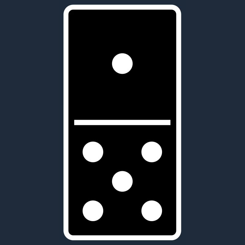 DOMINO STONE 1: 5 - COULEUR VARIABLE - CONCEPTION DE VECTEUR!