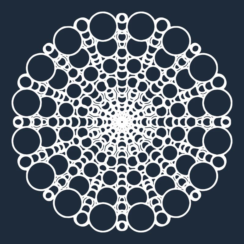 Geometric Mandala Circles Round Pattern Shape