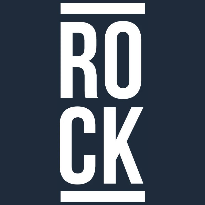Rock Bold Vertical Typography