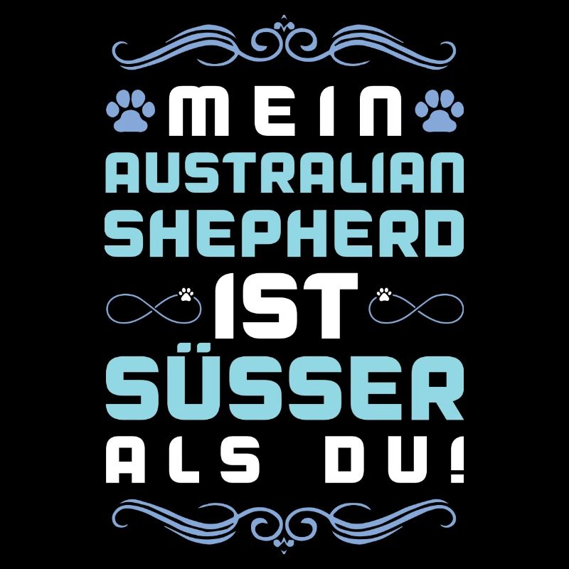 australischer shäferhund hund spruch
