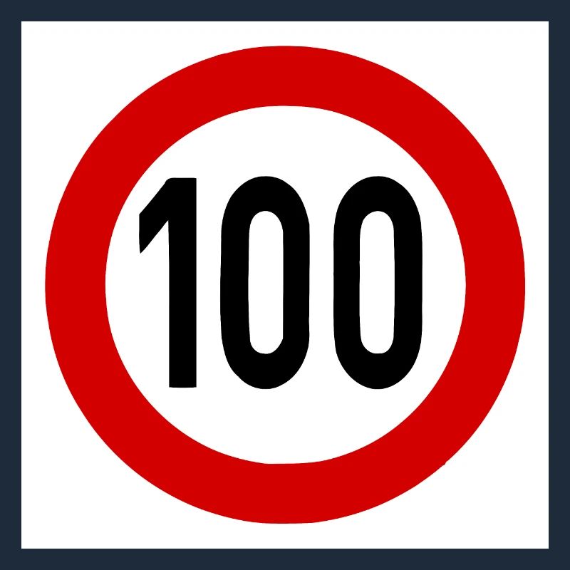 Limite de vitesse 100