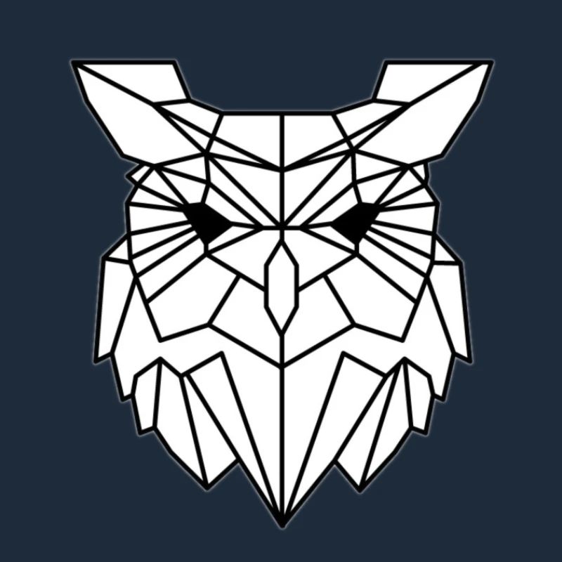 Schlichtes Eulen Design