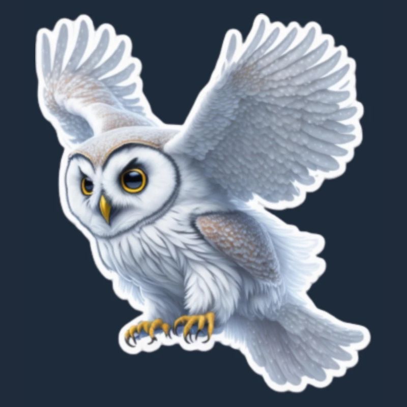 Eulenflug Sticker