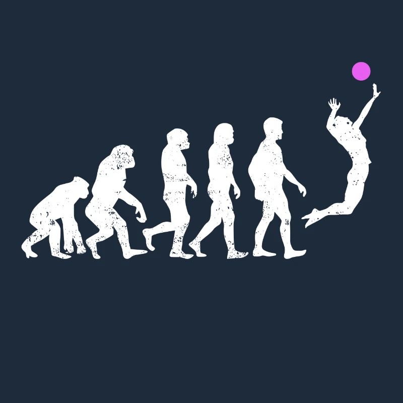 Volleyball Evolution sport geschenk sprung ball