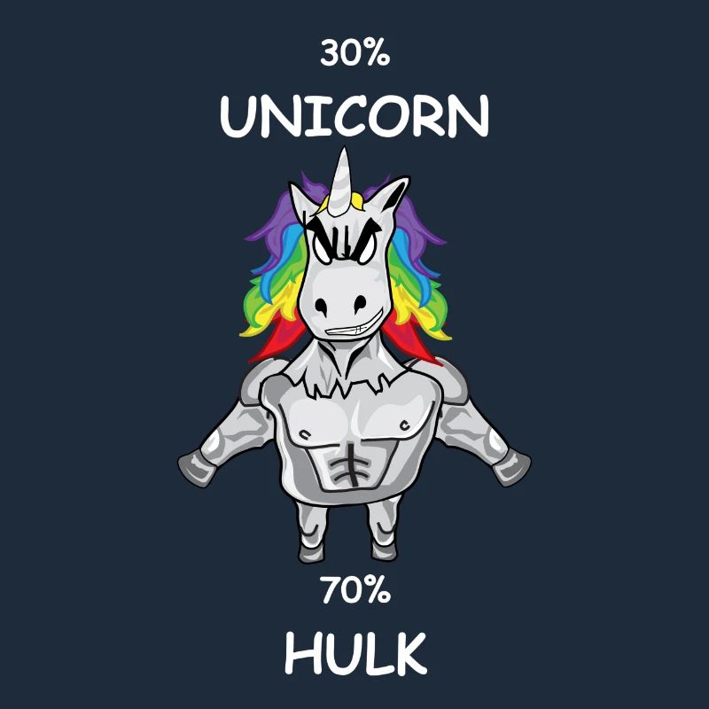Hulk Einhorn Geschenk