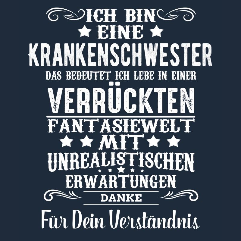 ich bin eine Krankenschwester