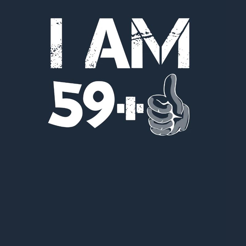 59+1, 60, 60er, sechzig, Geschenk, Geburtstag