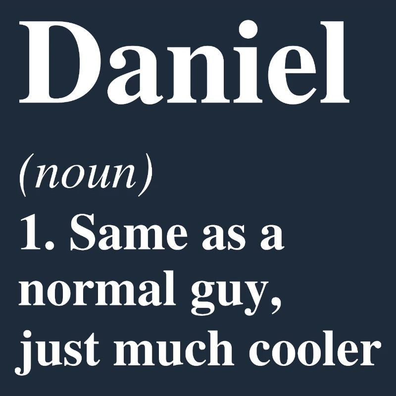 Daniel Definition Cooler Name Spruch Geschenk