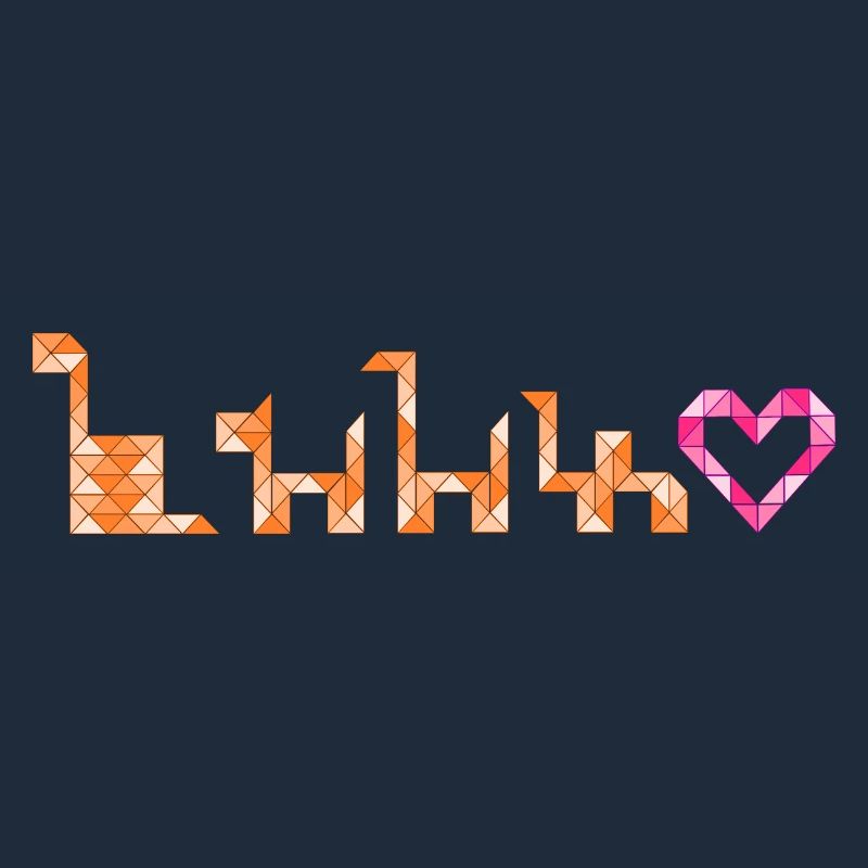 Triangle Creatures – From Snake to Camel