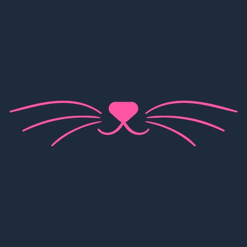 Cute Pink Cat Face Mask
