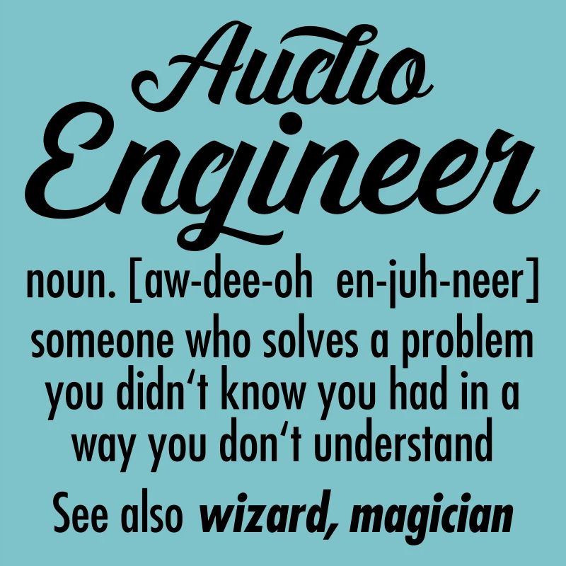 Audio Engineer - Definition
