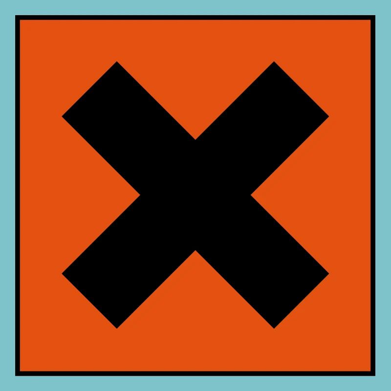 symbole de danger irritant