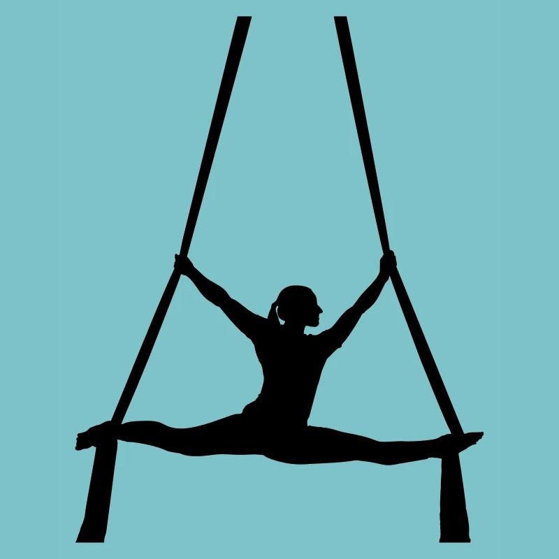 silhouette acrobate