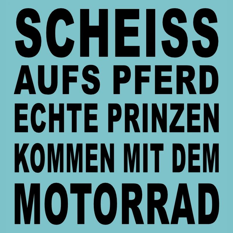 prinz auf dem motorrad