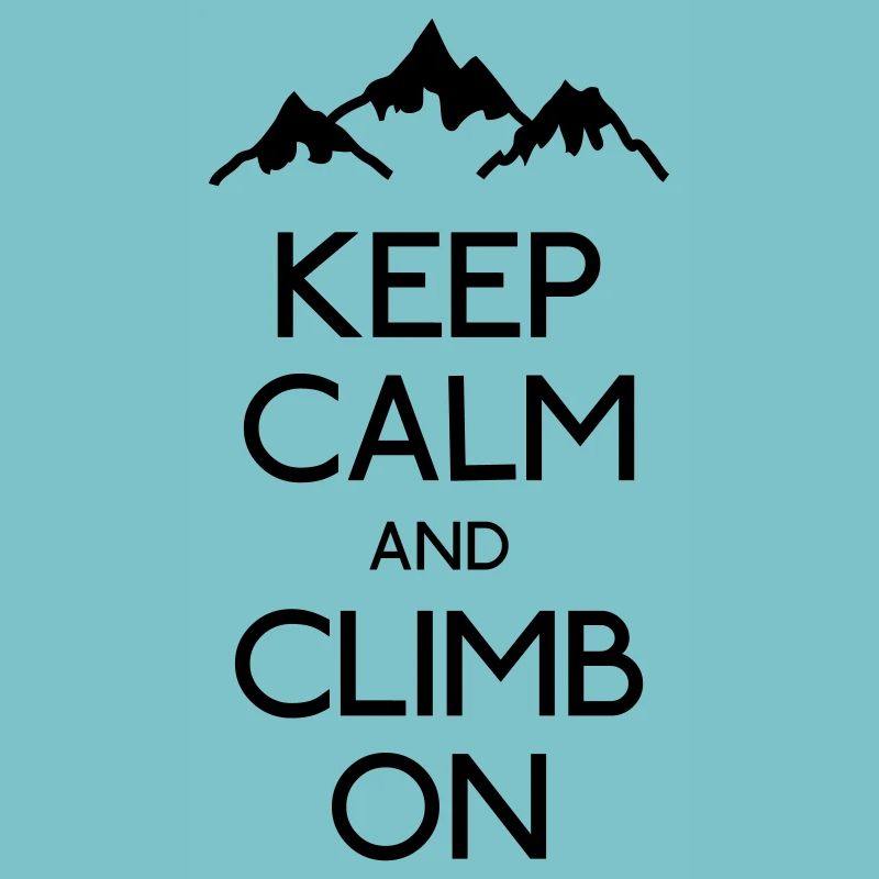 Keep Calm Klettern