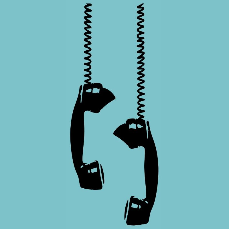 Telefonhörer Nostalgie Retro anrufen antik analog