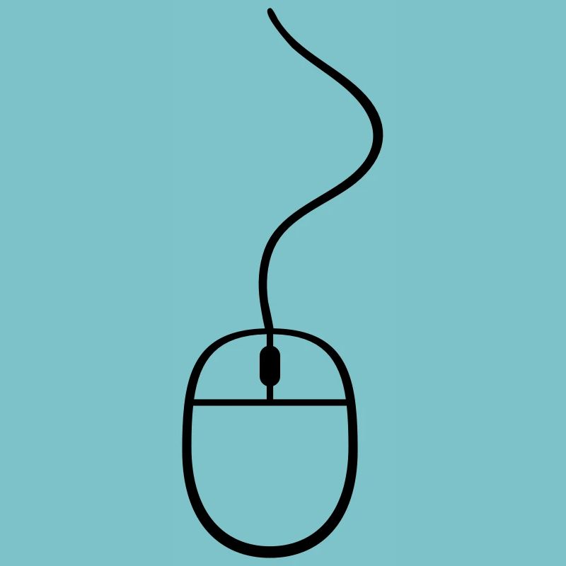 câble d'ordinateur souris clic de commande pc ordi