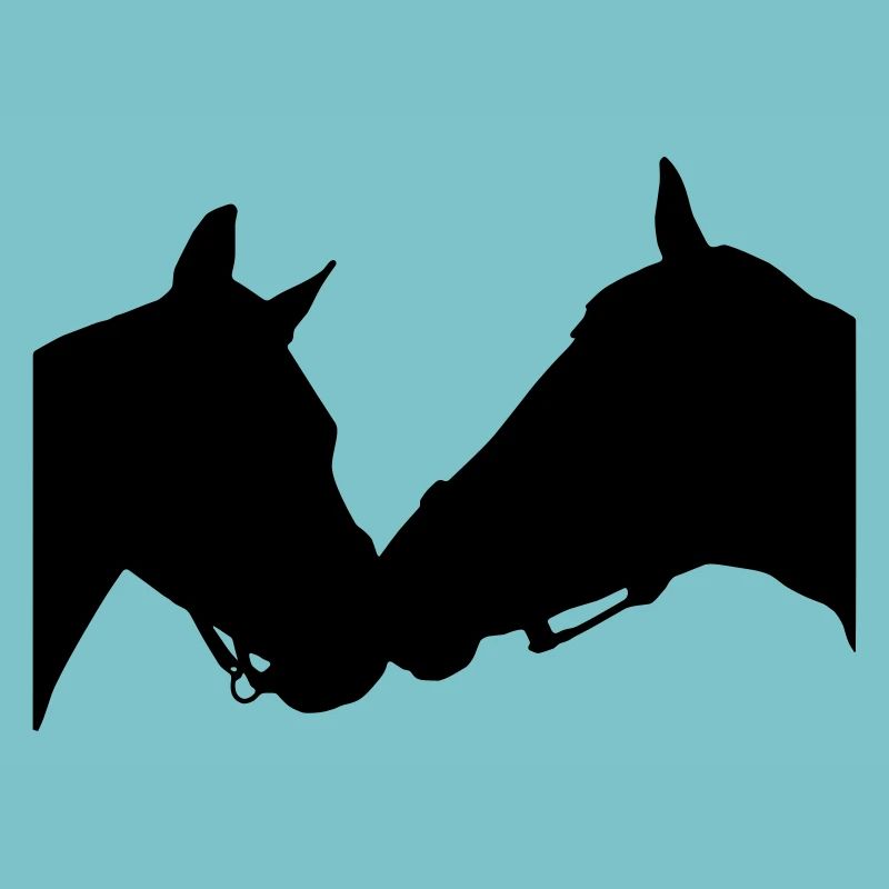 Pferde Silhouette