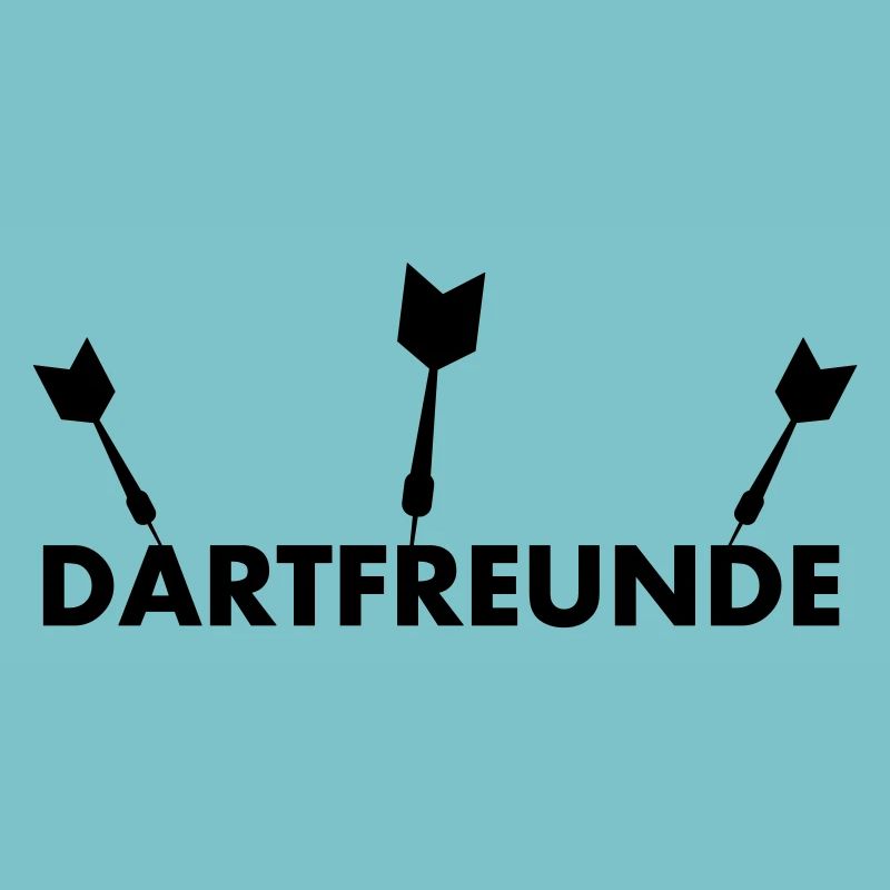 Dartfreunde - fléchettes T-shirt
