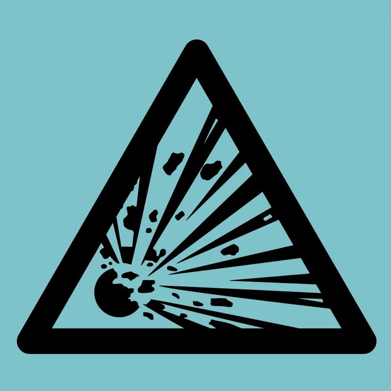 Symbole de danger - Explosifs